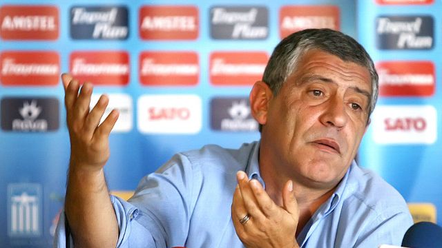 Fernando Santos is out to impress with Greece